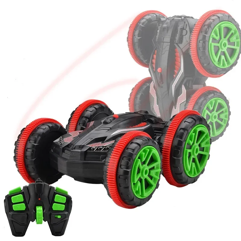 360 Rotate RC Stunt Car 30KM/H High speed Remote Control Racing Car Driving on Water and Land Amphibious Electric vehicle Toy