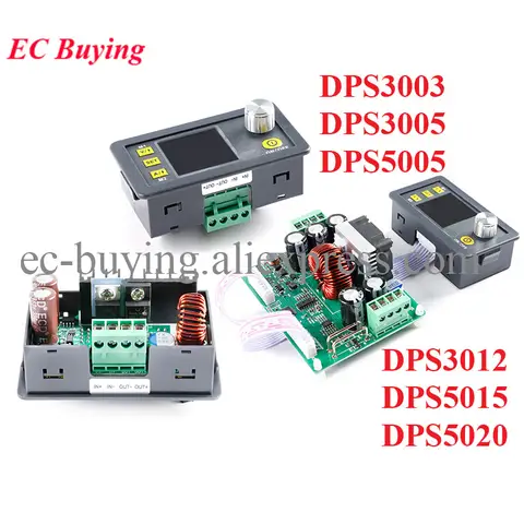 DPS3003 DPS3012 DPS5015 DPS5020 DPS3005 DPS5005 DC 30V 50V CNC Digital Adjustable Step-Down Buck Converter Power Supply Module