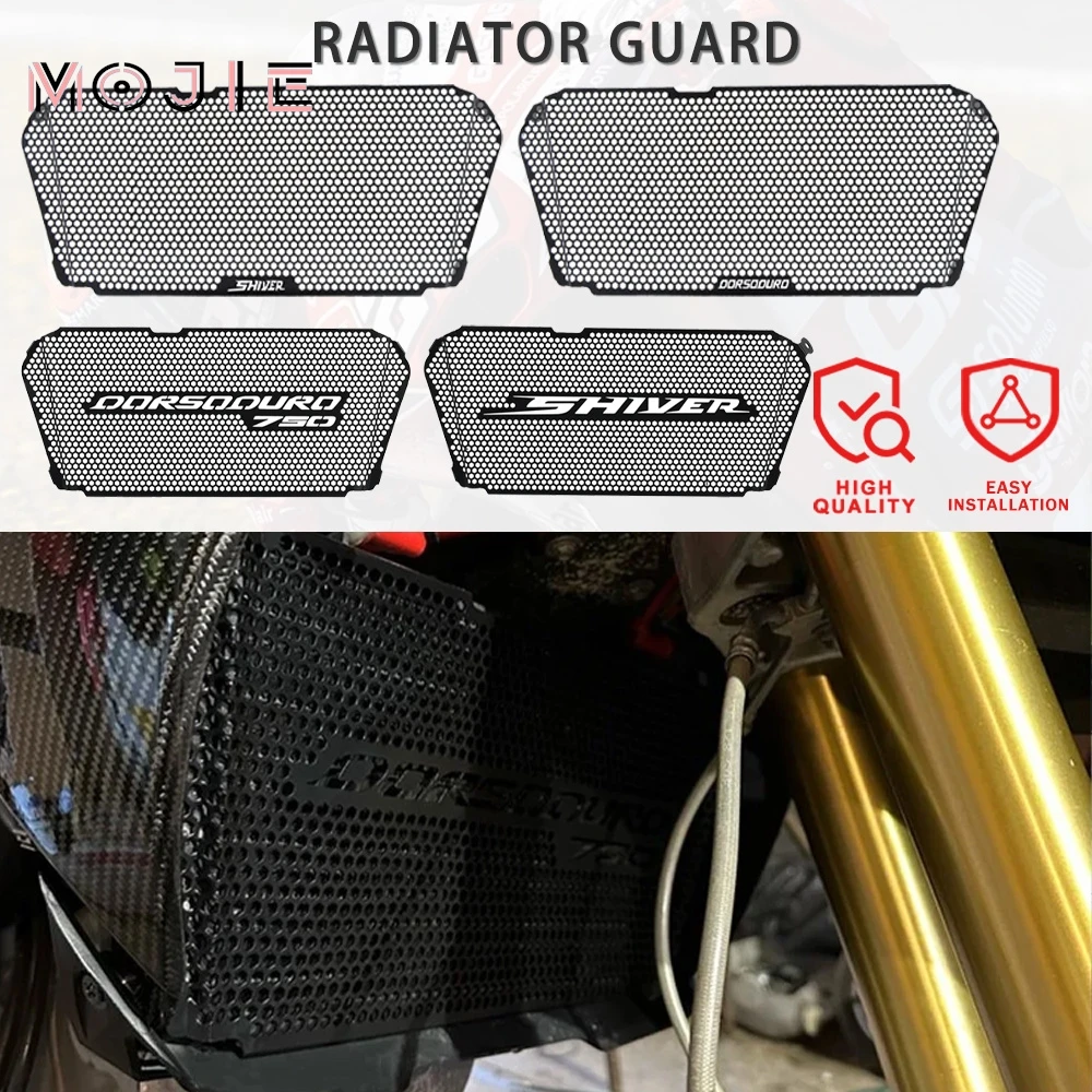 

2025 Motorcycle Radiator Grille Guard Protector Cover For Aprilia Shiver SL 750 SL750 Dorsoduro 750 Shiver 900 2008-2017 - 2024