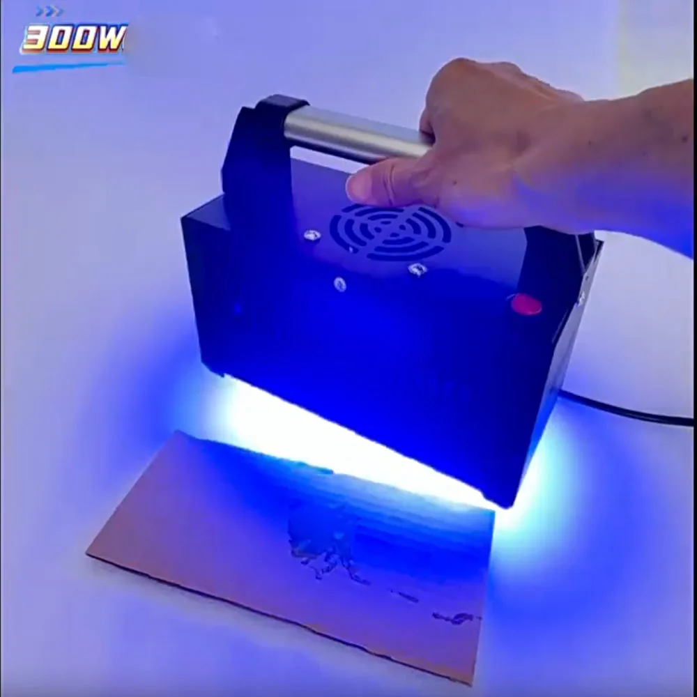 Shadowless UV Ultraviolet Curing Lamp for Adhesives PCB Green Oil Car Putty Paint Wall Ink And Varnish - Durable Curing Light