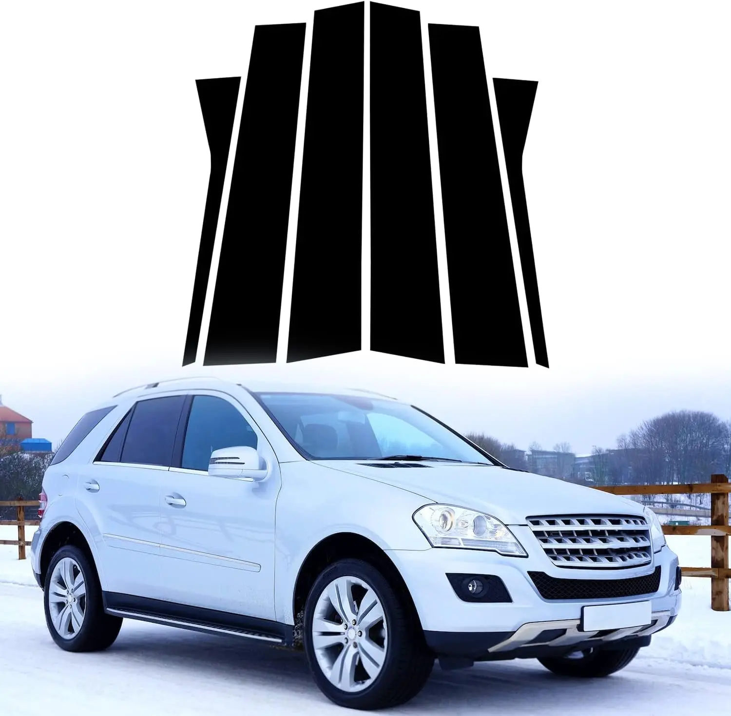 

Аксессуары V-W V-W Je-TTA Литье лобового стекла 2006, 2007, 2008, 2009, 2010, накладка на окно стойки, пластиковая накладка