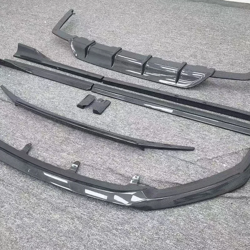 Suitable for 2023-2025 Lexus RX500h Modified AIM Carbon Fiber Small Body Kit Front and Rear Lip Spoiler Modification