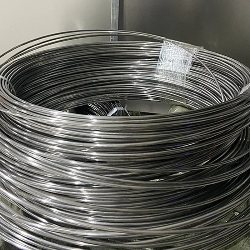 

1M Pure Titanium Wire Grade 1 TA1 Various Sizes 0.05-6mm Titanium Rod for Industrial Use