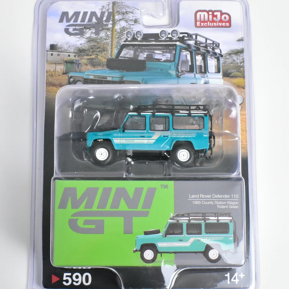 MINIGT 1:64 American Edition 590 Defender 110 Diecast Model Car