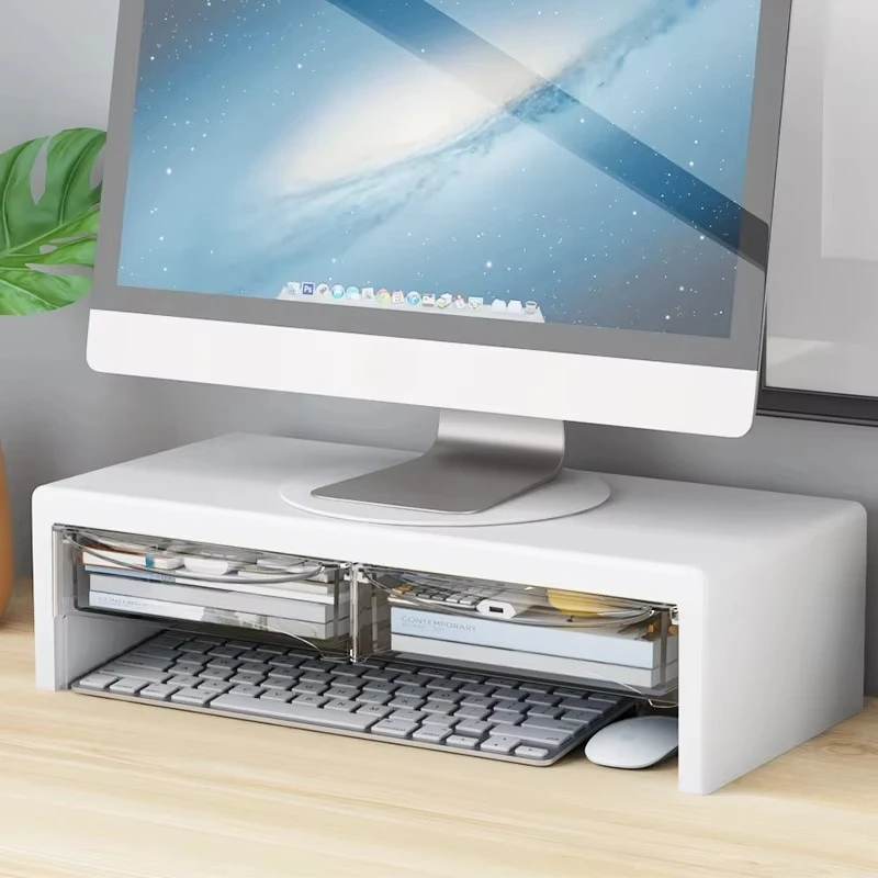 support-de-moniteur-de-bureau-a-domicile-support-d'ordinateur-tiroir-de-hauteur-de-bureau-support-d'ordinateur-levage-de-moniteur-de-studio