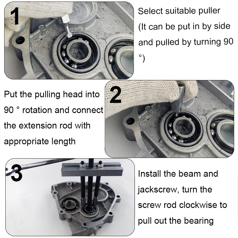 Embedded Bearing Removal Tool Small Insert Bearing Puller Kit Special Disassembly Tool