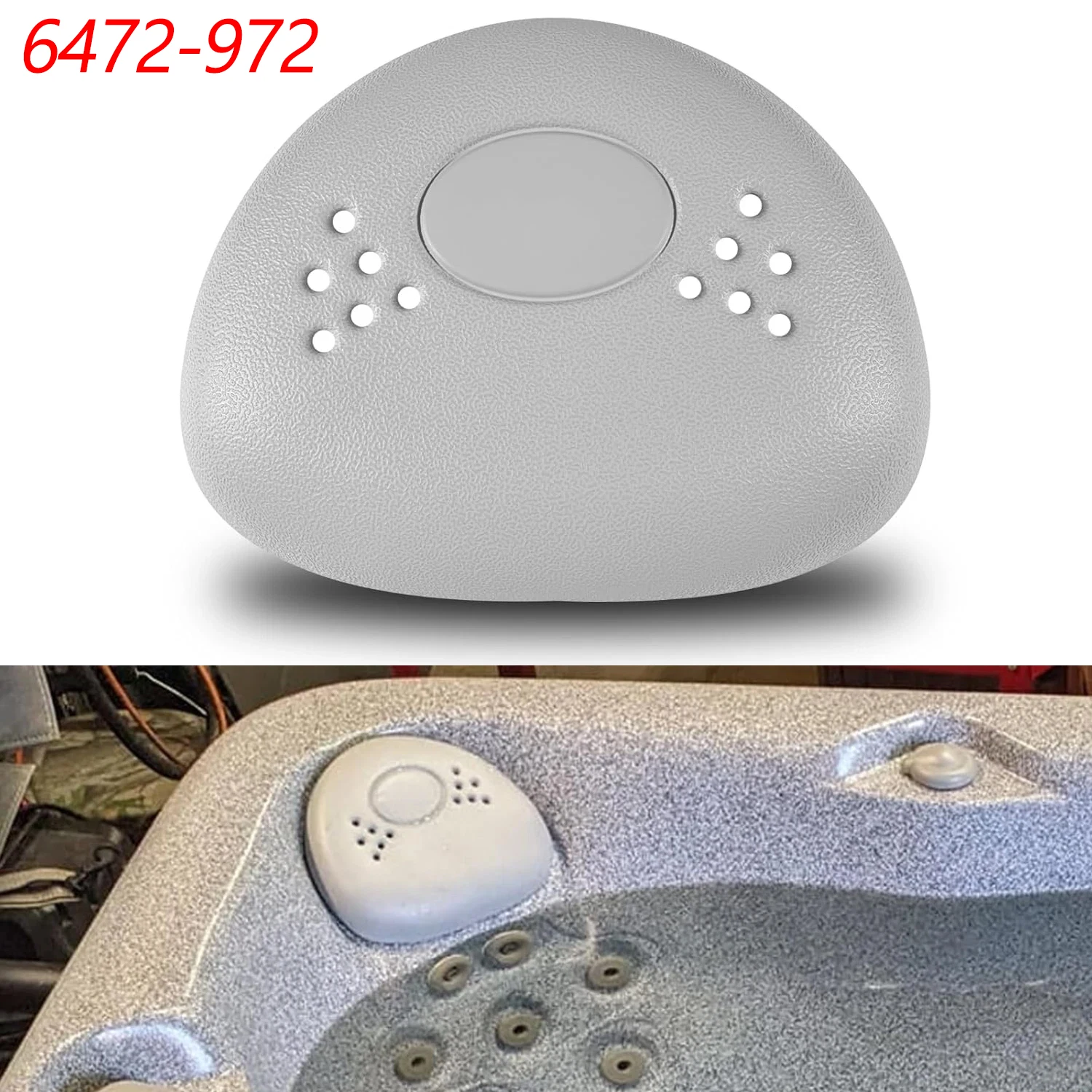 MX 6455-452 Almofada de spas para banheira de hidromassagem para modelos de Bahia de água doce 6472-972, Cayman, Lagunas, Palermo Spas (2003-2004)