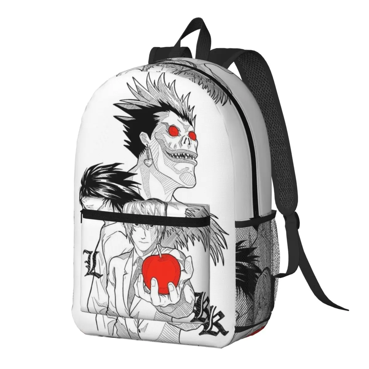 Death Book Death Note Anime Backpack Daypack Large Capacity Kids BookBag School Bag Shoulder Bags for Men Women