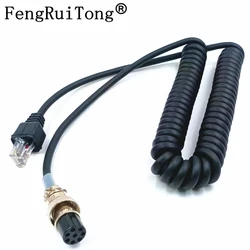 Replacement MH-31B8 Handheld Microphone Hand Mic Speaker Cable for YAESU FT-847 FT-920 FT-950 FT-2000 FT-DX5000 FT-DX9000 Radio