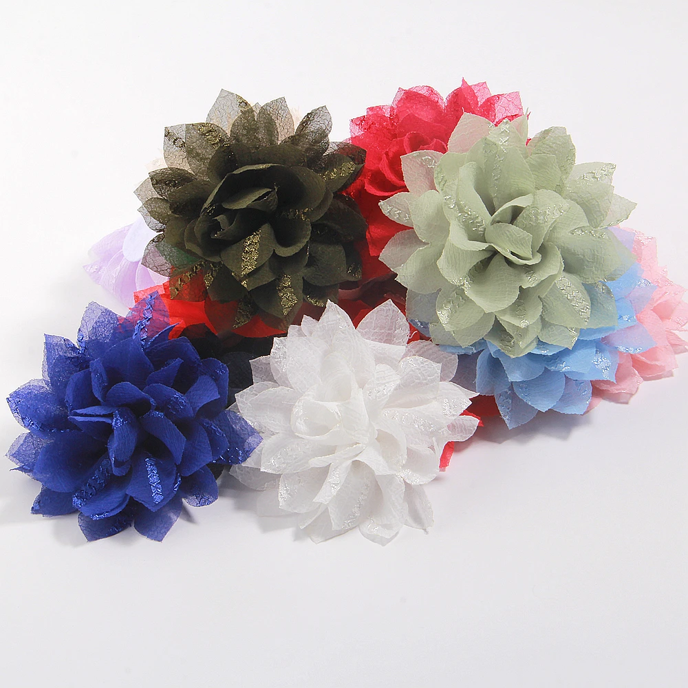 

11 см, хит продаж, ручная работа, из сетчатой ткани, с жемчугом и перьями, аксессуар для волос, для выступлений и фотосъемки, заколка-цветок на запястье