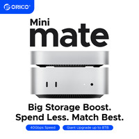 ORICO MiniMate 40Gbps External SSD Storage Expansion For Mac Mini M4 SSD Storage Mac Mini M4 accessories with with 1TB 2TB 4TB