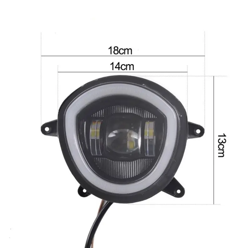 

Suitable for Peugeot DJANGO 125 LED headlights with halos
