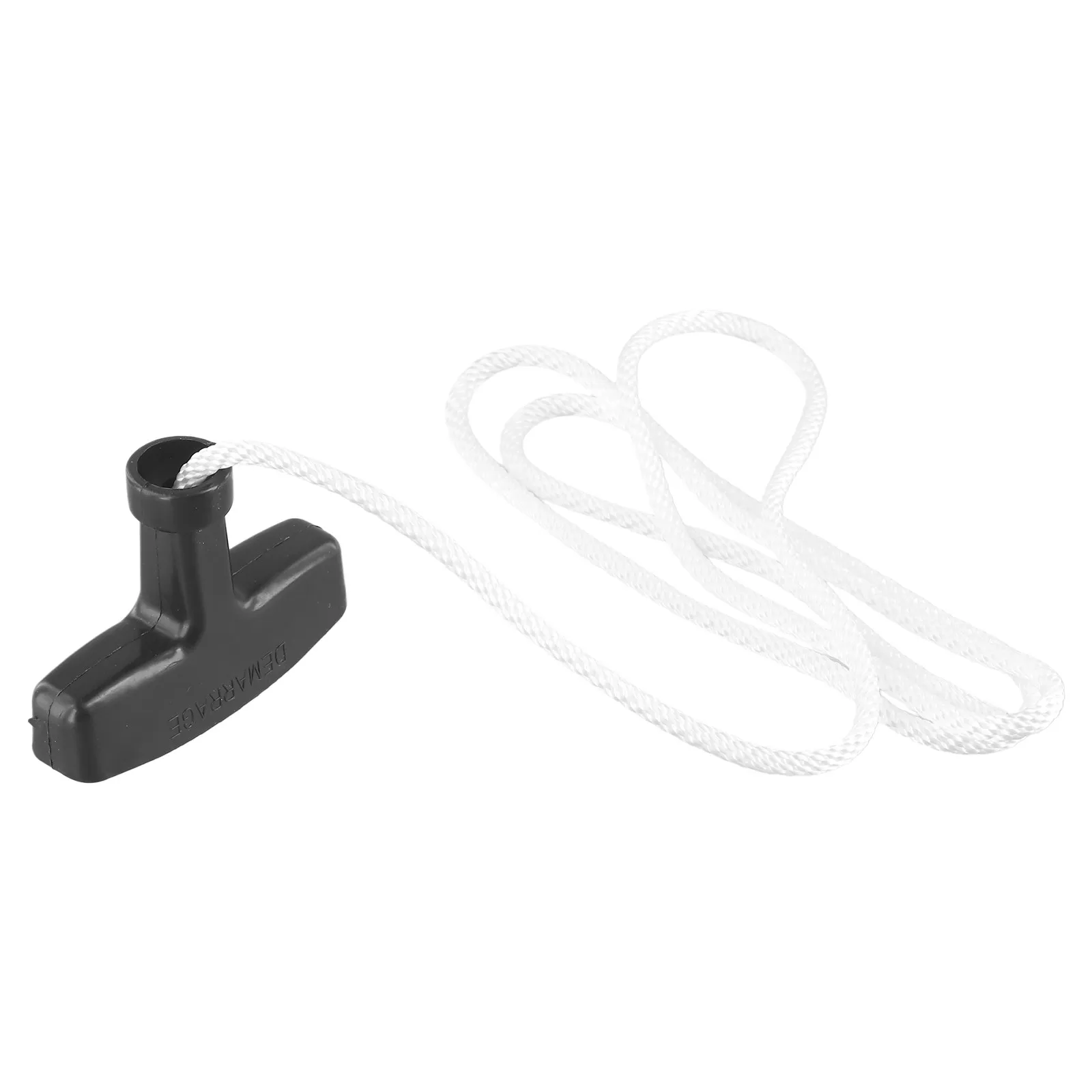 Start Cord Line Starter Rope White con maniglione per tosaerba a benzina corda di ricambio tosaerba a benzina durevole