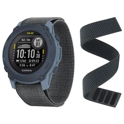 Hook & Loop Nylon Strap For Garmin Descent G1 Solar/Epix (Gen 2)/Forerunner 945 LTE 745/Approach S60 S62 Watch Band Accessories