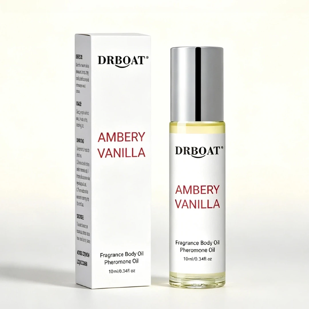 Aceite de Feromonas de Vainilla Ámbar de 10 ml - Aceite Perfumado Fresco y Sutil, Eau de Toilette Original, Aceite de Fragancia para Viajes o Citas