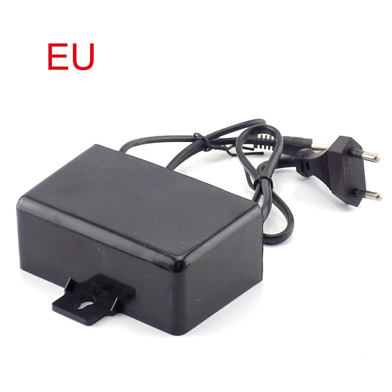 Imagem -02 - Cctv Câmera Adaptador de Alimentação ac dc 12v 2a 2000ma ao ar Livre à Prova Impermeável Água ue Eua Plug Adaptador Carregador para Cctv Câmera de Vídeo