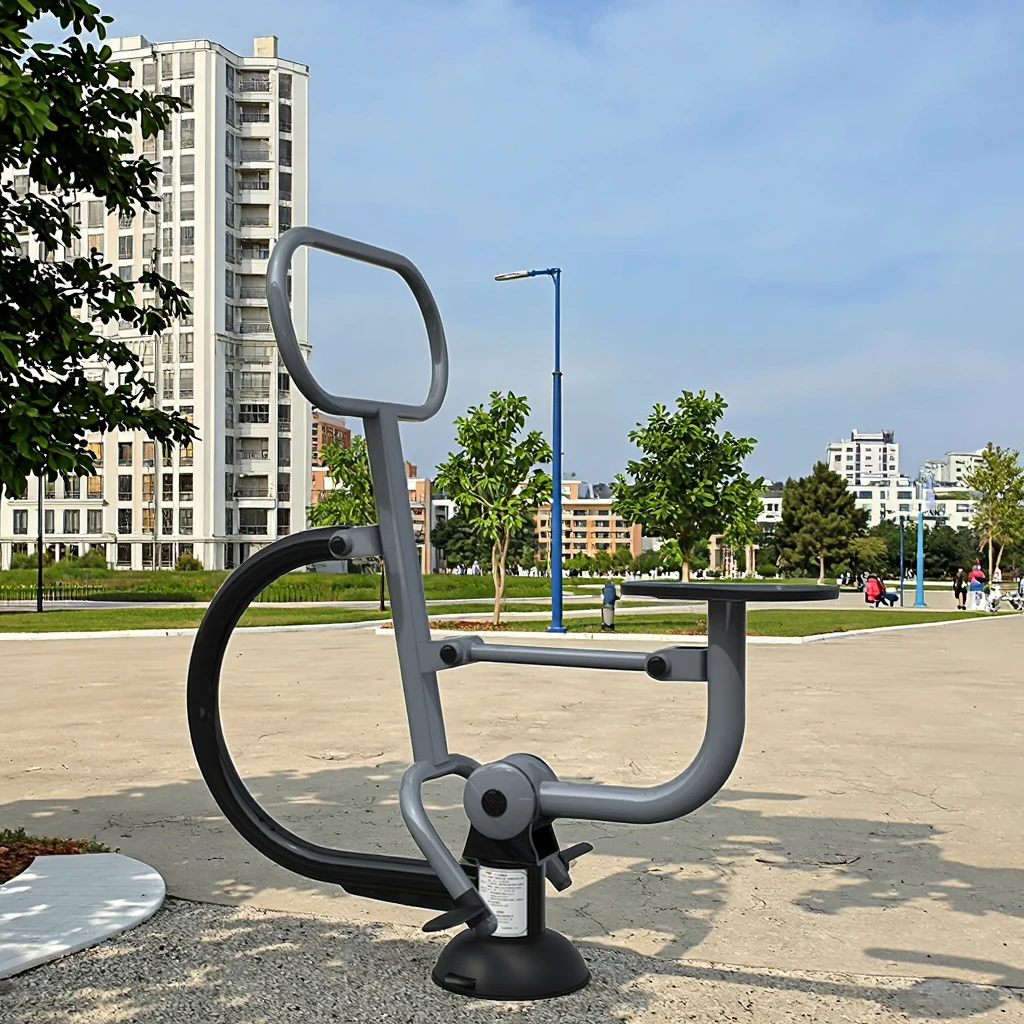 Galvanized Stainless Steel Outdoor Fitness Equipment for Theme Park Public Exercise