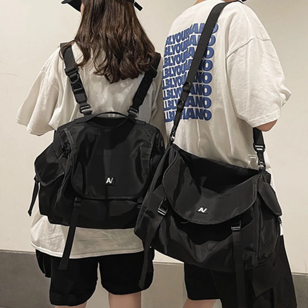 Zaino causale per donna uomo borse da scuola per ragazze zaino in Nylon estetico per College Techwear zaino Harajuku zaino Mochila