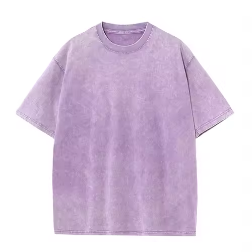 100% Cotton T-shirt Custom Logo Street Trend Short Sleeve T-shirt Embroidery Design European American Size Tops Printing Pattern - Image 9