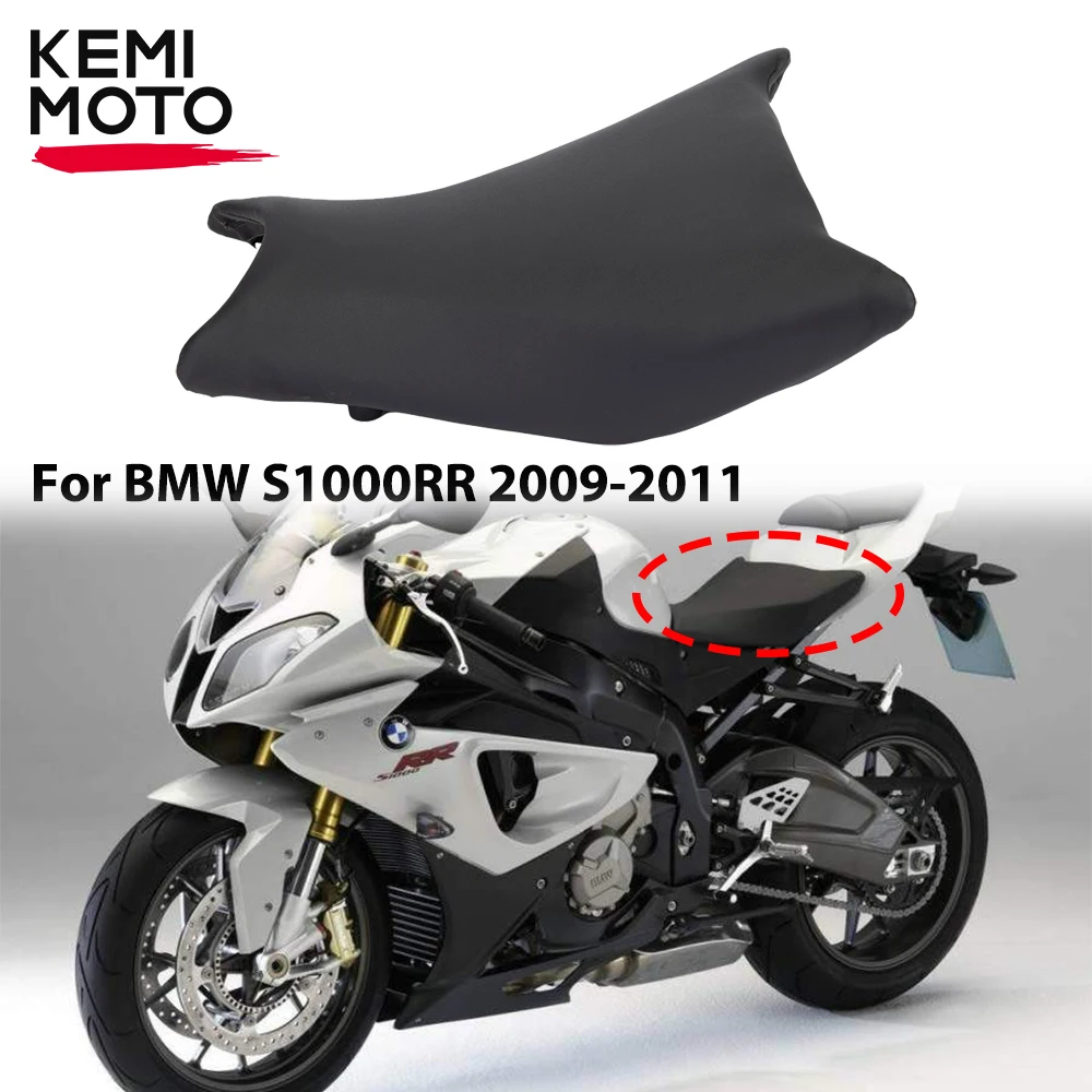 

Motorcycle Front Seat Cushions For BMW S1000RR 2009-2011 S 1000 RR Equipments PU Leather Seats Parts KEMiMOTO 2010 PU Leather