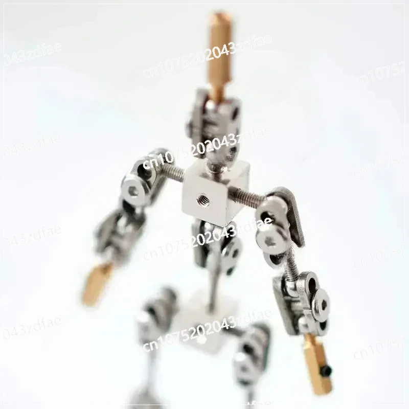 Man Skeleton NOT-READY-MADE Studio Stop Motion Armature Kits Metal Puppet Figure Character Design Creation