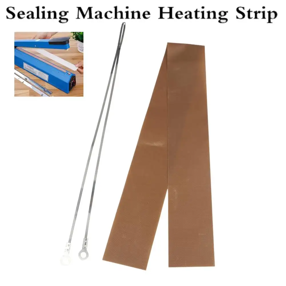 For Vacuum Sealers Heating Wire High Temperature Cloth 200mm/300mm/400mm Sealer Heat Wire Element Strip Sealing Machine Accessor