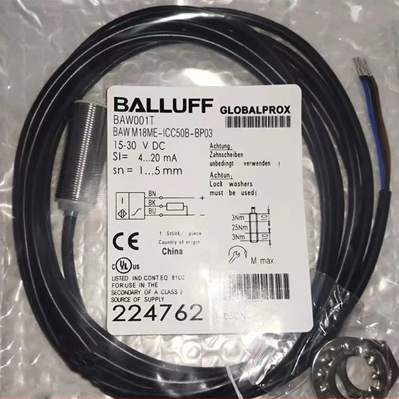 

New High Balluff proximity switch BES05YW BES Q40KU-UPU20B-KM20