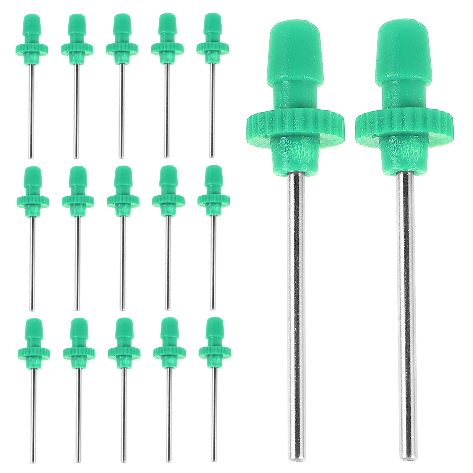 

100pcs Bicycle Pump Needle Air Needles Sports Pumps Basketball Accessory Copper Inflation Multi-Function Ball Pump Needles Fast