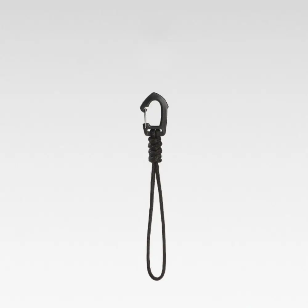 

Keychain Lanyard Wrist Rope Backpack Key Ring Lanyard Paracord Rope Weaving Keychain Umbrella Rope Anti-lost Ring Buckle