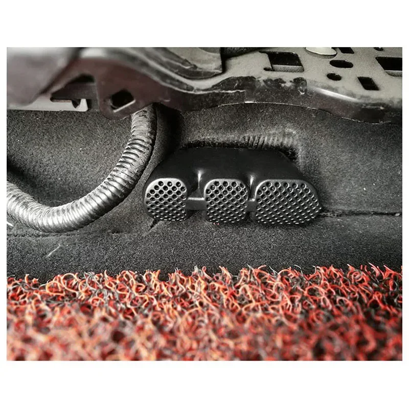 Air Outlet Cover for Honda CRV CR-V 2007-2016 Under Front Seat AC Air Condition Outlet Vent Cover Net Interior Air Duct Grille
