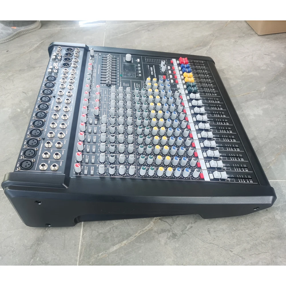 خلاط صوت احترافي مع غطاء ، وحدة تحكم صوتية ، خلط مدمج ، معالج تأثير لمرحلة الأداء ، CMS1600