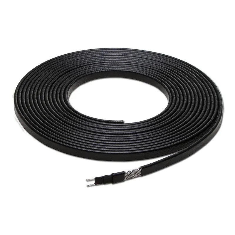 20W/m Low Temperature Self-regulating Heating Tape Snow Melting Drain Water Pipe Freeze Protection Heat Cable