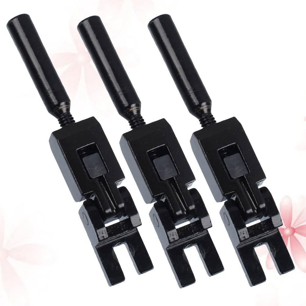 3Pcs Guitar Bridge Saddles for Electric Tremolo Double Locking System Metal Roller Saddles Enhanced Sustain Tone Stability