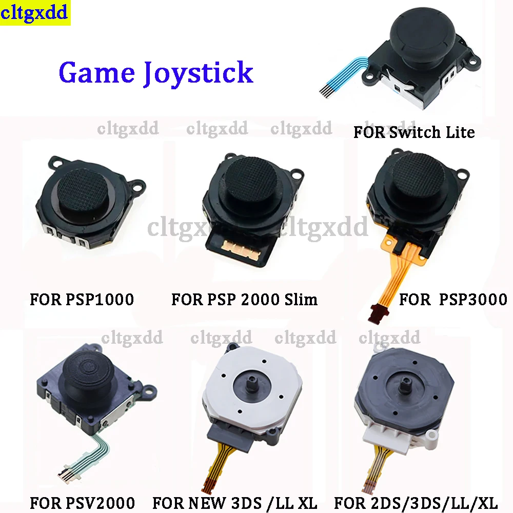 cltgxdd 1piece FOR PSP 1000/2000/3000/Switch Lite/2DS/3DS/NEW 3DS LL XL 3D analog joystick for gaming button sensors rocker