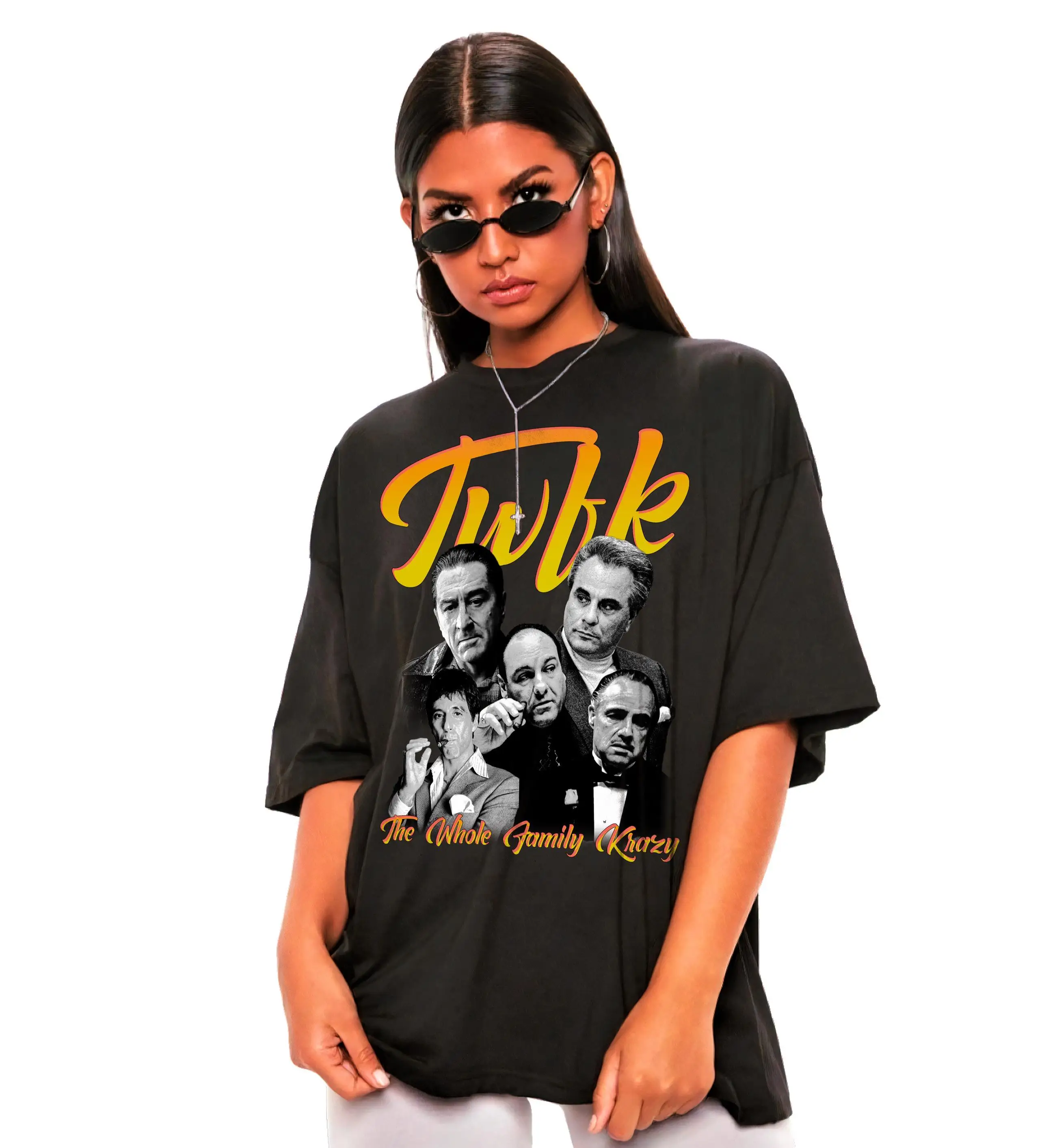 

The Mafia Shirt Retro Father's Day Tshirt Vintage Movie Tee Al Pacino Merch Cult Film