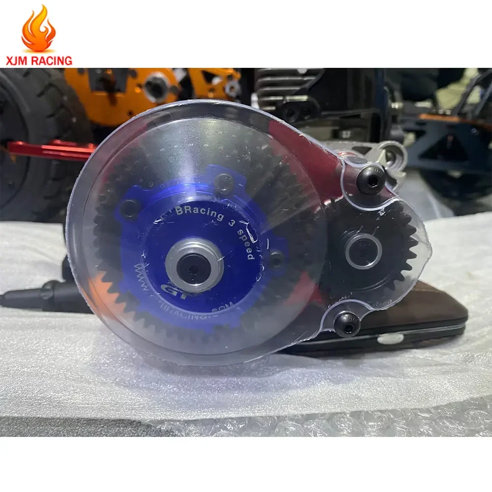 3 スピードトランスミッションギアカバーキット 1/5 GTB レーシング HPI ROFUN BAHA KM ROVAN BAJA Mcd 5B 5T 5SC SS トラック Rc カーゲームおもちゃ部品