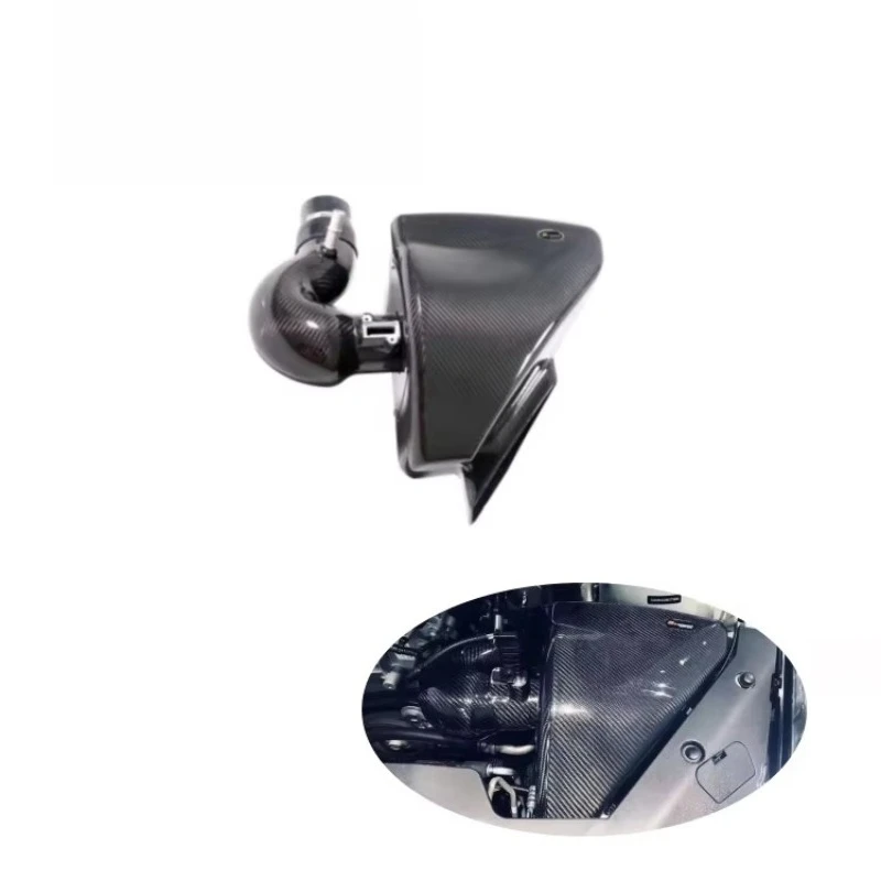 

Real Dry Carbon Fiber Material High Performance Cold Air Intake System Intake Pipe for ATS 2.0T