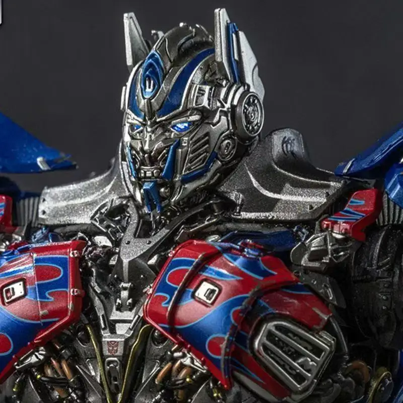Transformacja: Ostatni Rycerz AMK PRO Series 20cm Optimus Prime Metalowy Model do Składania Figurka Akcji Zabawka Prezent Dostępny