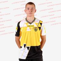 T-shirt For Men Poland Football Jersey GKS Katowice Kit Polska Piłka nożna Koszulka short-sleeved Anniversary Football Jersey