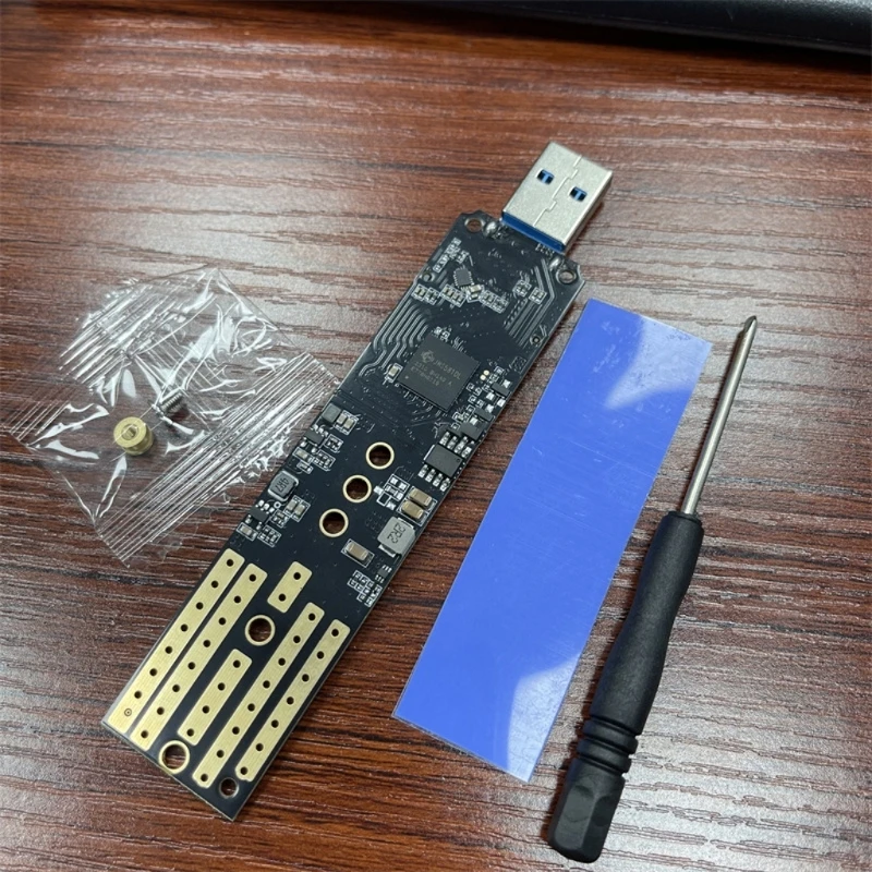Adaptador externo caja SSD M.2 NVME USB3.1 tipo A para PC