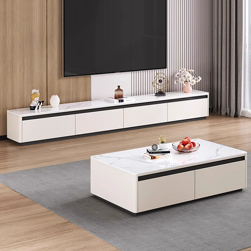 

Organizer Storage Tv Stands Living Room Wood Monitor Floor Aesthetic Tv Table Portable Luxury Suporte Para Tv Italian Furniture