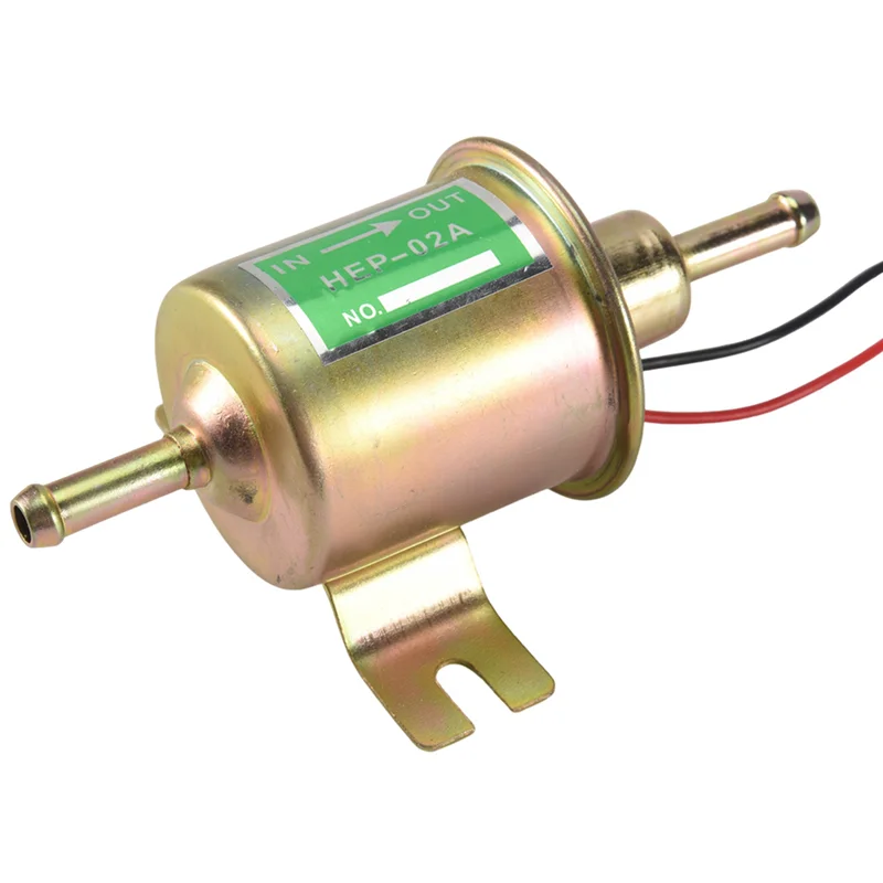 Bomba de combustible universal de 12 V HEP-02A Bomba de petróleo crudo de baja presión de gas eléctrico