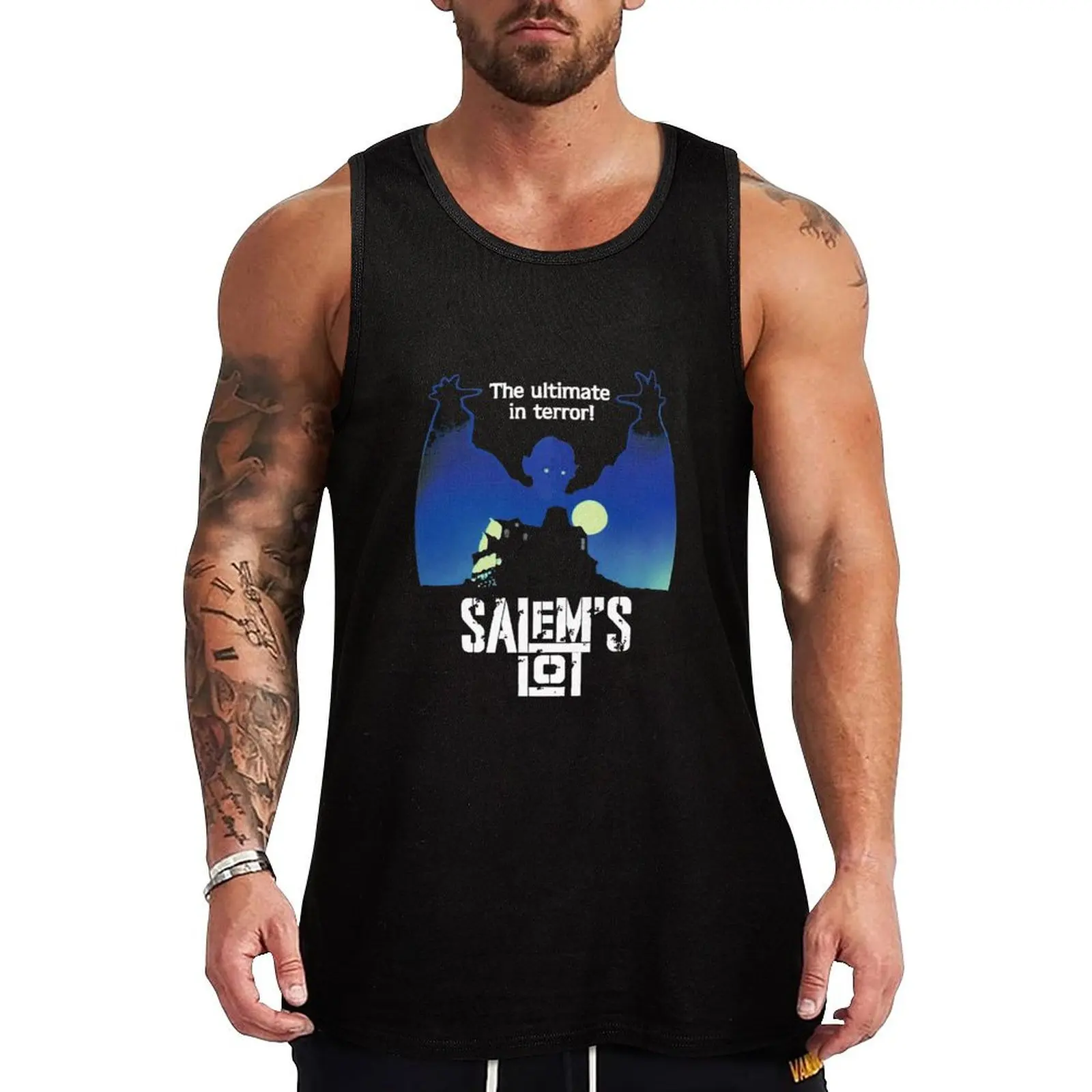 Horror The King Salem's Lot horror Fim halloween Tank Top Casual Summer Tank Top Lightweight Sleeveless Shirt
