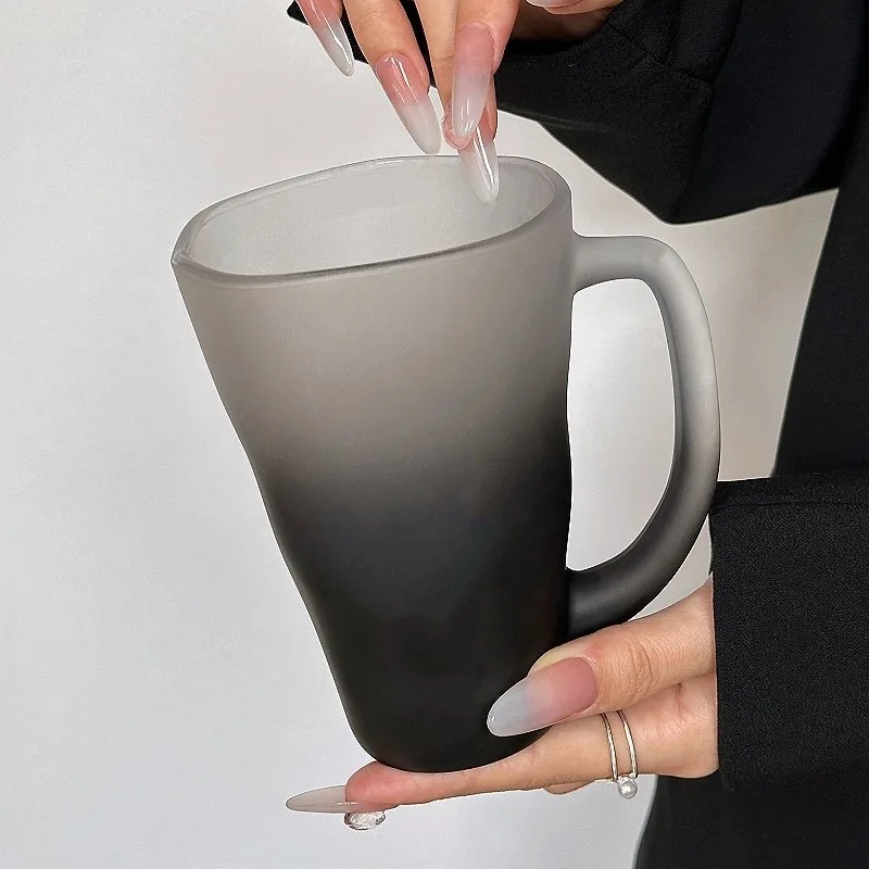Advanced Light Luxury Creative Portable Coffee Cup, Camping Travel, Drinking Water, Milk Tea, Home Drum Cup