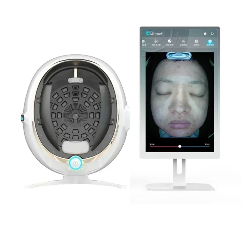 Analyzer Magic Mirror 4D Bimoji Spetrums Face Analyzer 36 Million Pixels 9 Languages Program Skin Diagnosis