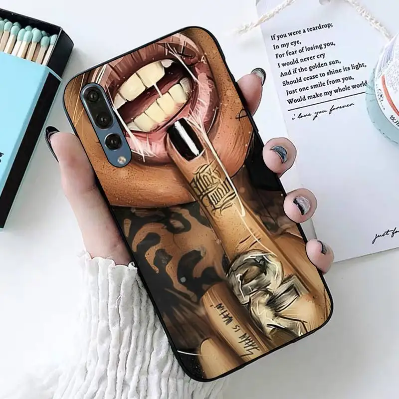 Sexy Sleeve Tattoo Girl Phone Case for Huawei Honor 10 i 8X C 5A 20 9 10 30 lite pro Voew 10 20 V30