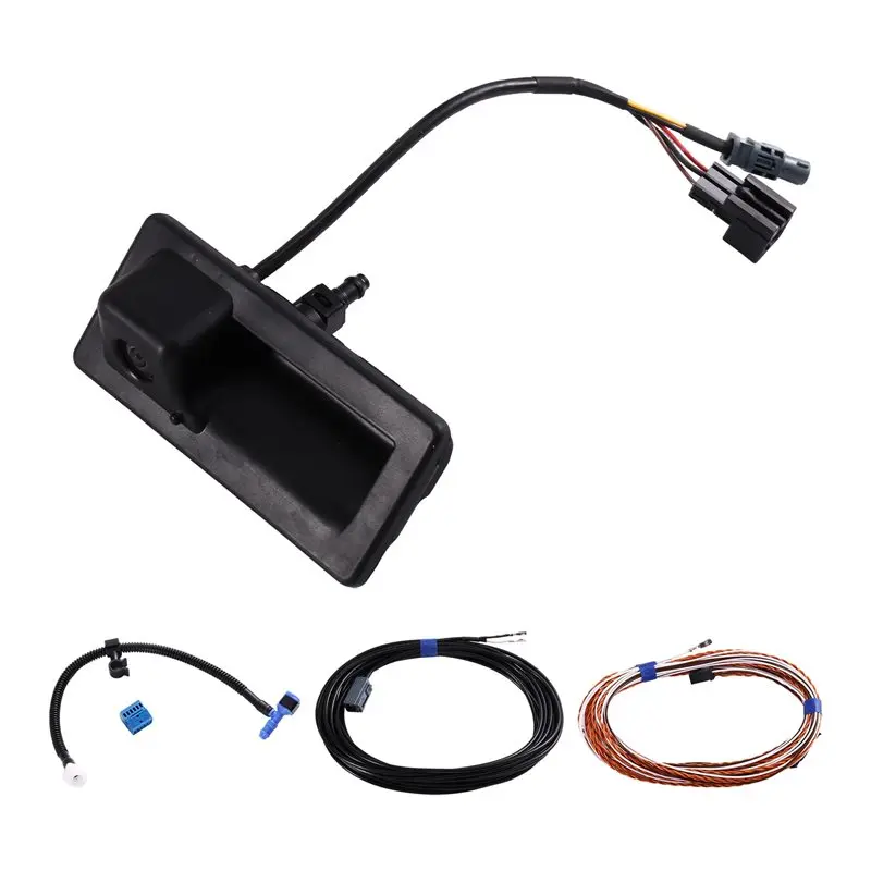 For VW Touran 2016-2027 5TD 827 566 W/Water Spray Guidance Line WASH Car MIB Reversing Camera RVC Camera 5TD827566-A99D