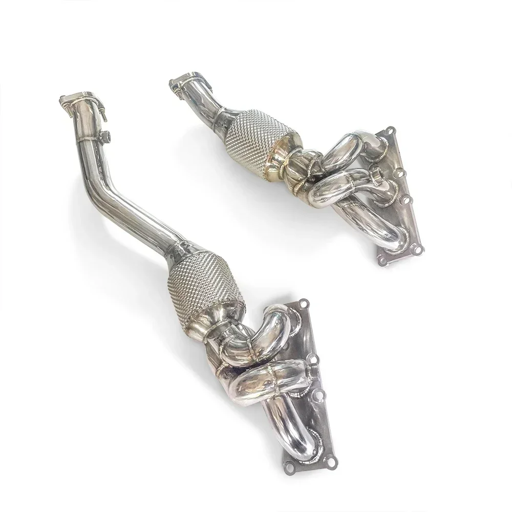 

Perfectly suitable for BMW 325 E46 N52 2,5 / 3,0 high-performance exhaust manifold, for improving racing performance.