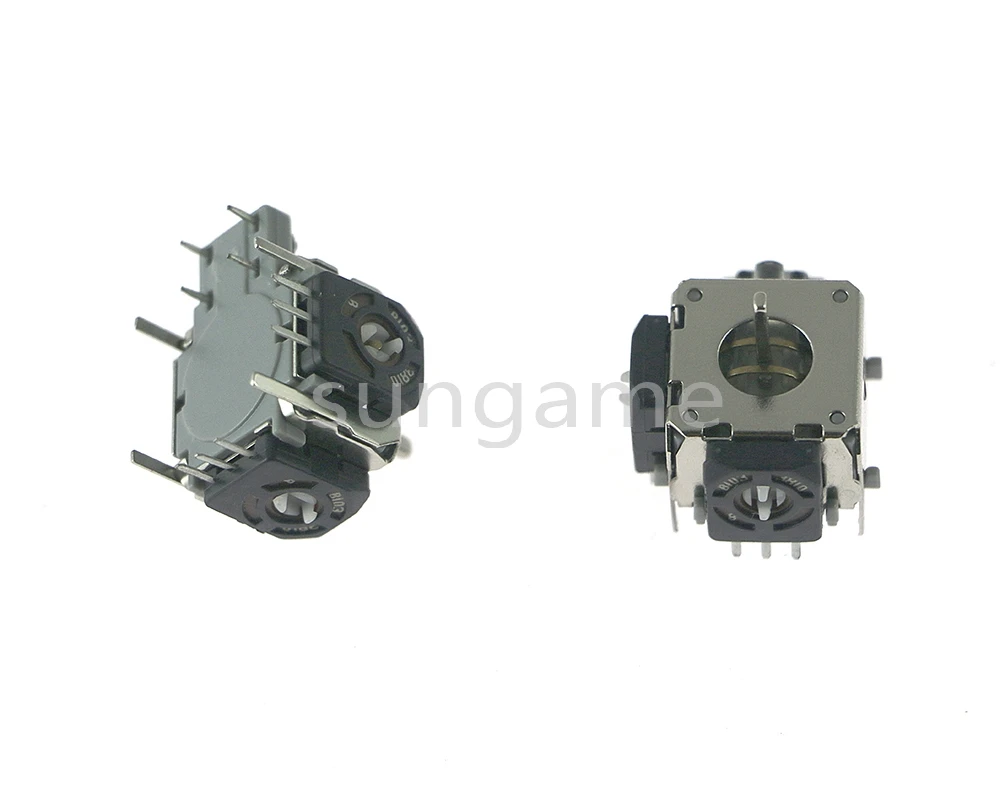 2pcs For PS2 Xbox360 Controller Metal 3D Rocker Joystick Axis Analog Sensor Repair Parts Accessories Gamepad