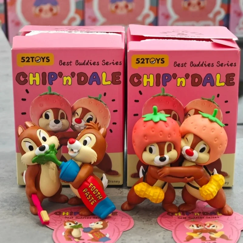 

Chip And Dale Brothers Good Series Blind Box Figure Toy Kawai Desktop Decorate Ornaments Kid Toys Birthday Gift